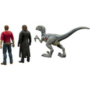 Jurassic World Dominion - Owen & Velociraptor 'Blue' Pursuit Action Figure Pack - Mattel - Extreme Damage Series