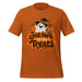 Just Here for the Treats T-Shirt - Cute Halloween Ghost and Candy Graphic Tee