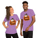 Just Here for the Treats T-Shirt - Cute Halloween Ghost and Candy Graphic Tee