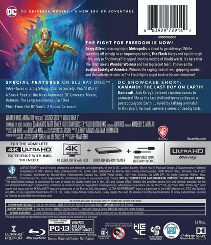 Justice Society: World War II (4K Ultra HD + Blu-ray) [4K UHD] - Image 3