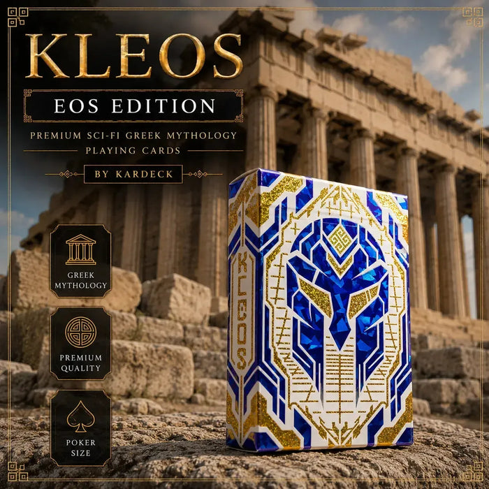 KLEOS: EOS Edition - Premium Sci-Fi Greek Mythology Playing Cards - Wonderland Workshop - KardecK Series