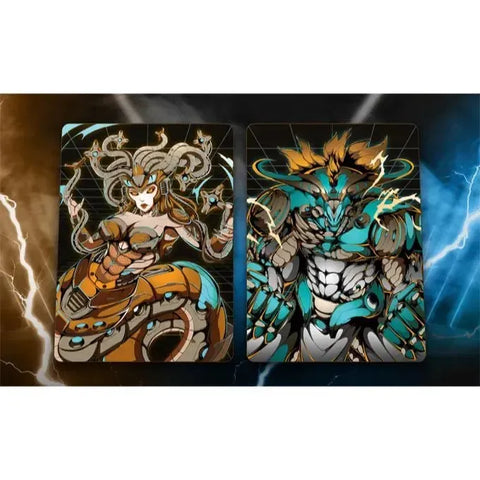 KLEOS: NYX Edition - Premium Sci-Fi Greek Mythology Playing Cards - Wonderland Workshop - KardecK Series