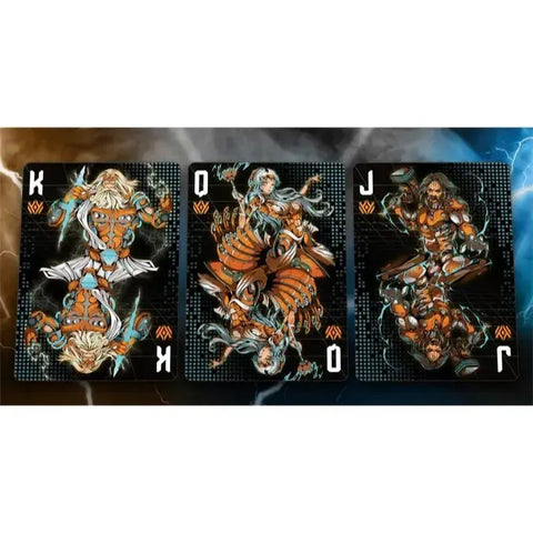 KLEOS: NYX Edition - Premium Sci-Fi Greek Mythology Playing Cards - Wonderland Workshop - KardecK Series