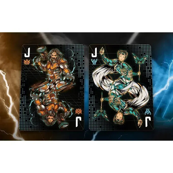 KLEOS: NYX Edition - Premium Sci-Fi Greek Mythology Playing Cards - Wonderland Workshop - KardecK Series