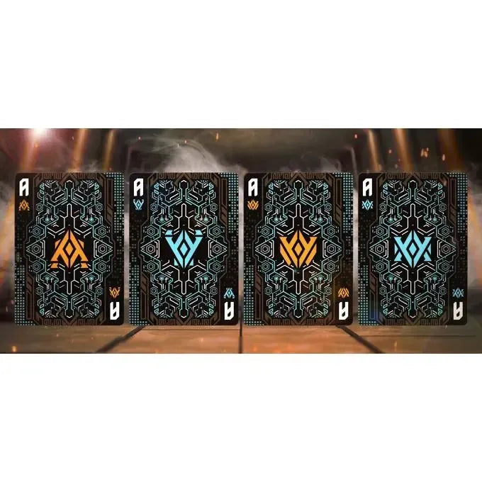 KLEOS: NYX Edition - Premium Sci-Fi Greek Mythology Playing Cards - Wonderland Workshop - KardecK Series