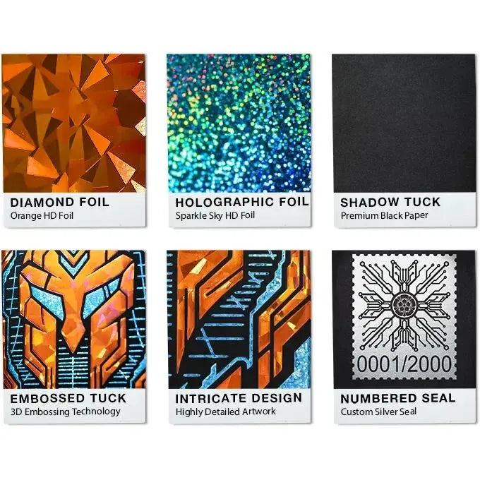 KLEOS: NYX Edition - Premium Sci-Fi Greek Mythology Playing Cards - Wonderland Workshop - KardecK Series