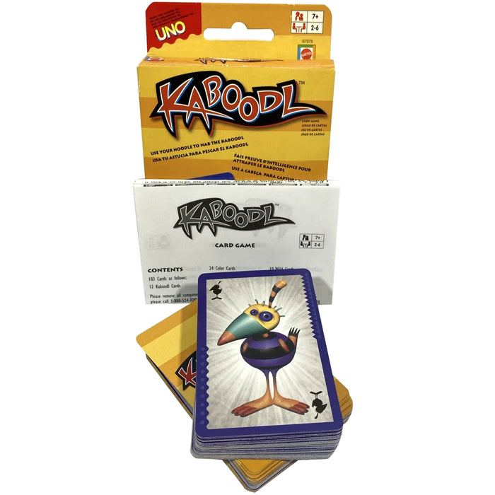Kaboodl - Competitive Matching Card Game for Family, Adults, and Children (2-6 Players, Ages 7+) - Mattel