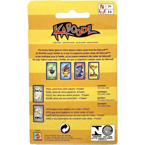 Kaboodl - Competitive Matching Card Game for Family, Adults, and Children (2-6 Players, Ages 7+) - Mattel - Image 3