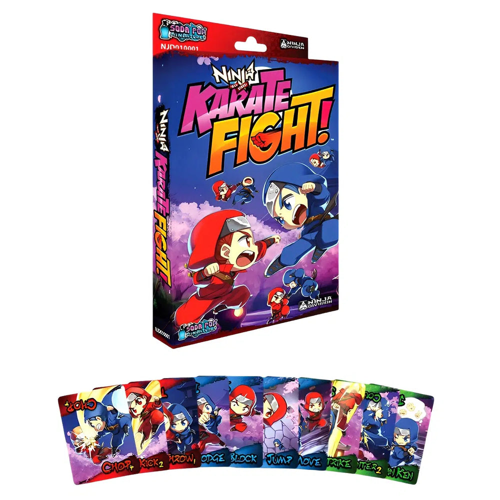 Karate Fight! Ninja All Stars - Card Game - Soda Pop Miniatures