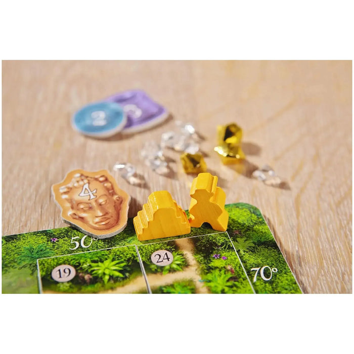 Karuba - Tile Placement Adventure Board Game for Family, Adults, and Children (2-4 Players, Ages 8+) - HABA