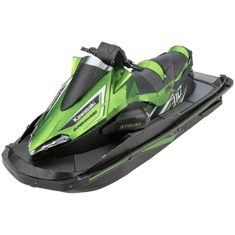 Kawasaki - Jet Ski Ultra 310LX Watercraft 3D Figure Model Kit (1:30 Scale, Steel, Hard Difficulty) - Fascinations - Metal Earth Premium Series - (2021) - Image 2