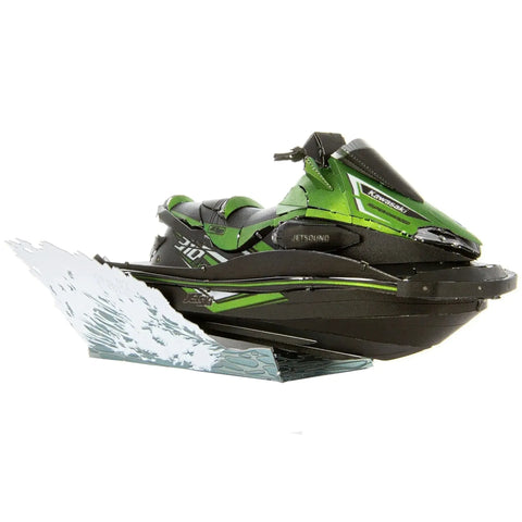 Kawasaki - Jet Ski Ultra 310LX Watercraft 3D Figure Model Kit (1:30 Scale, Steel, Hard Difficulty) - Fascinations - Metal Earth Premium Series - (2021) - Image 5