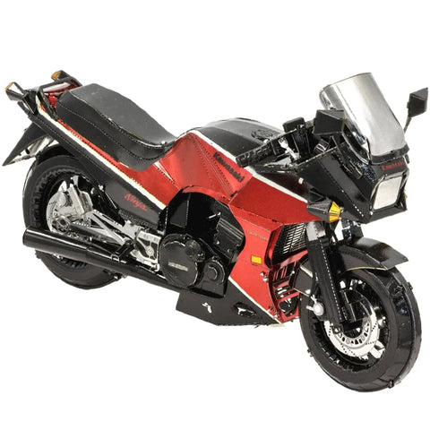 Kawasaki - Kawasaki GPz900R Motorcycle 3D Figure Model Kit (1:19 Scale, Steel, Hard Difficulty) - Fascinations - Metal Earth Premium Series - (2020) - Image 6