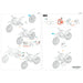 Kawasaki - Kawasaki KX450 Dirt Bike Figure Model Kit (1:16 Scale, Steel, Moderate Difficulty) - Fascinations - Metal Earth Premium Series - (2024)