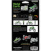 Kawasaki - Kawasaki KX450 Dirt Bike Figure Model Kit (1:16 Scale, Steel, Moderate Difficulty) - Fascinations - Metal Earth Premium Series - (2024)