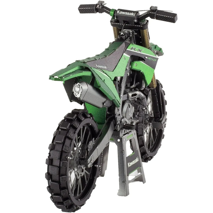 Kawasaki - Kawasaki KX450 Dirt Bike Figure Model Kit (1:16 Scale, Steel, Moderate Difficulty) - Fascinations - Metal Earth Premium Series - (2024)