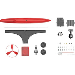 KidzLabs: Wind Powered Racer - Educational Toy Car STEAM Building Kit - 4M