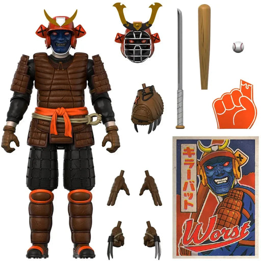Killer Bat, the Baseball Shogun of Death Action Figure (7") - Super7 - The Worst ULTIMATES! Series (Wave 03)
