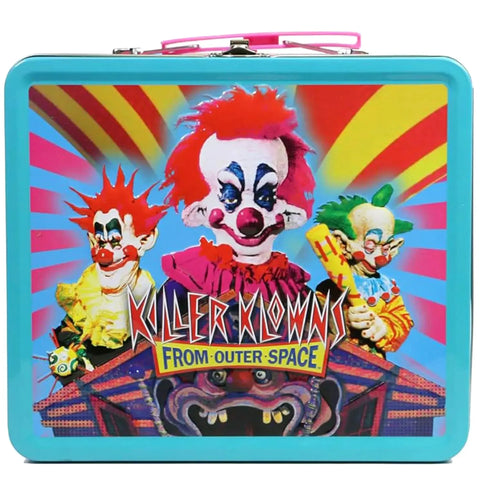 Killer Klowns from Outer Space - Retro Tin Lunchbox with Beverage Container (10 oz) - Surreal Entertainment - Tin Titans Series, PREVIEWS Exclusive Edition (Limited to 1,000 Pieces) - (2024) - Image 2