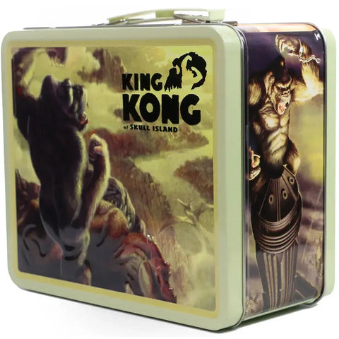 King Kong of Skull Island - Retro Lunchbox & Beverage Container Set (Limited Edition: 1 of 950) - Surreal Entertainment - Tin Titans Series, PREVIEWS Exclusive