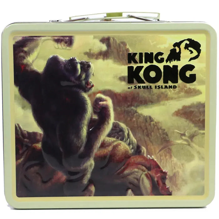 King Kong of Skull Island - Retro Lunchbox & Beverage Container Set (Limited Edition: 1 of 950) - Surreal Entertainment - Tin Titans Series, PREVIEWS Exclusive