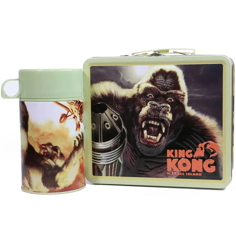 King Kong of Skull Island - Retro Lunchbox & Beverage Container Set (Limited Edition: 1 of 950) - Surreal Entertainment - Tin Titans Series, PREVIEWS Exclusive