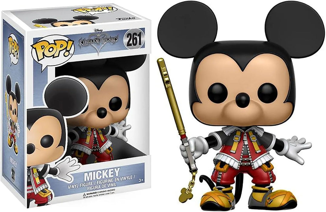 Kingdom Hearts - Mickey Figure (3.75") - Funko - Pop! Disney Series (261)