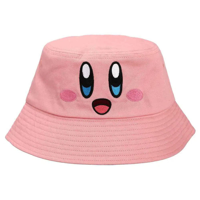 Felpa Con Cappuccio Uomo Bioworld Kirby Happy Big Face - Rosa Culla, Morbida E Accogliente