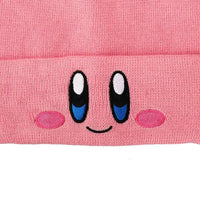 Kirby - Big Face Cuff Beanie Hat (Pink, Embroidered) - Bioworld- Image 3