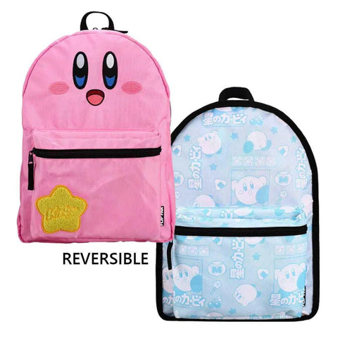 Kirby - Big Face Reversible Backpack (All Over Print) - Bioworld