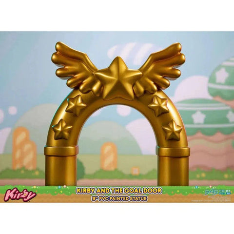 Kirby - Celebrating Kirby at the Goal Door Figure (9