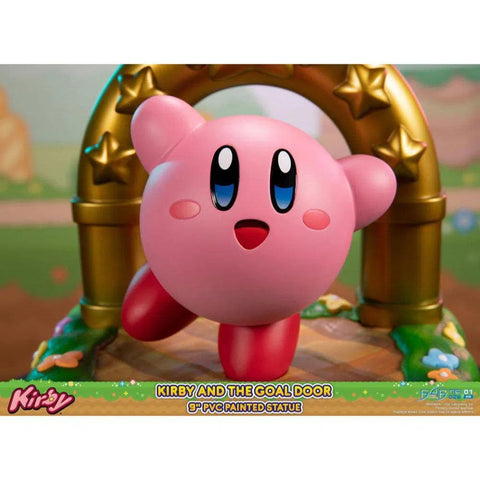 Kirby - Celebrating Kirby at the Goal Door Figure (9