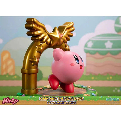 Kirby - Celebrating Kirby at the Goal Door Figure (9