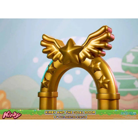 Kirby - Celebrating Kirby at the Goal Door Figure (9