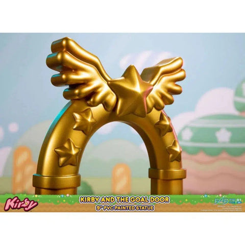 Kirby - Celebrating Kirby at the Goal Door Figure (9