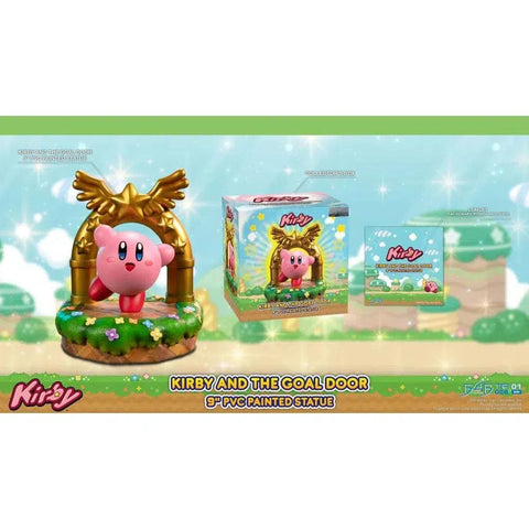 Kirby - Celebrating Kirby at the Goal Door Figure (9