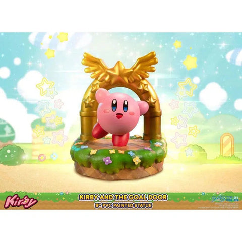 Kirby - Celebrating Kirby at the Goal Door Figure (9