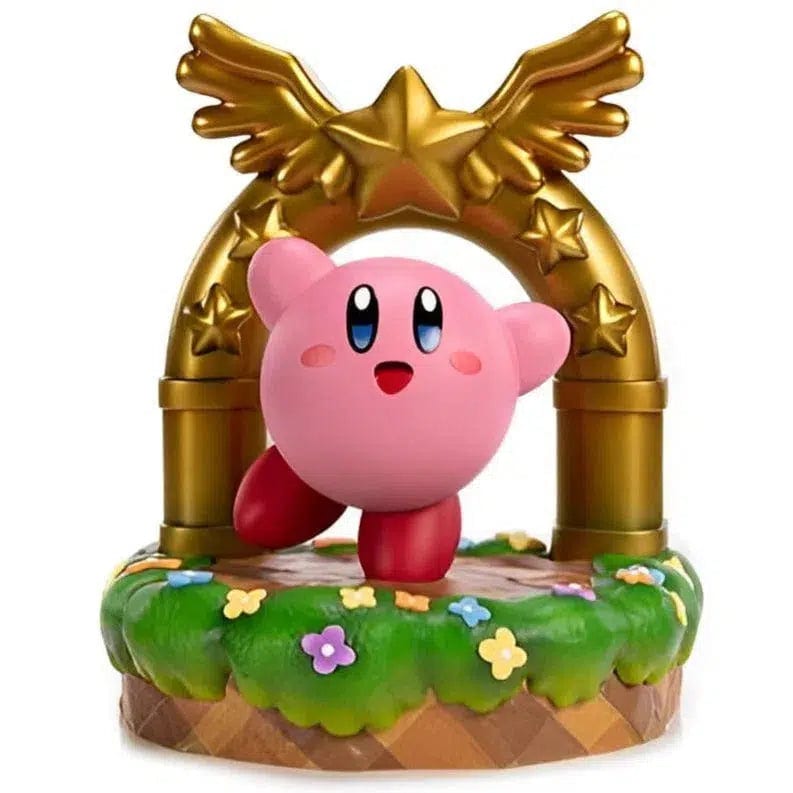 Kirby - Celebrating Kirby at the Goal Door Figure (9