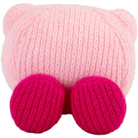 Kirby - Crochet Hovering Kirby Plush (6") - Tomy - Nuiguru Knit Series- Image 2
