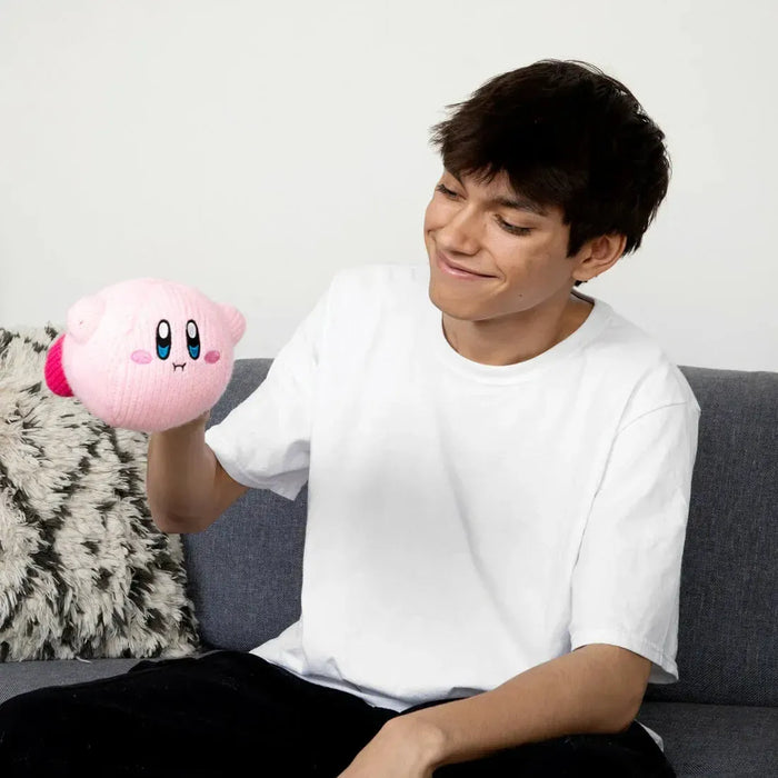 Kirby - Crochet Hovering Kirby Plush (6") - Tomy - Nuiguru Knit Series