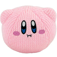 Kirby - Crochet Hovering Kirby Plush (6") - Tomy - Nuiguru Knit Series- Image 1