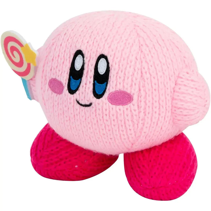 Kirby - Crochet Kirby with Invincible Candy Plush (6") - Tomy - Nuiguru Knit Series