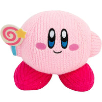 Kirby - Crochet Kirby with Invincible Candy Plush (6") - Tomy - Nuiguru Knit ...- Image 1