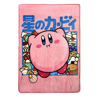 Kirby - Fleece Throw Blanket - Bioworld- Image 1