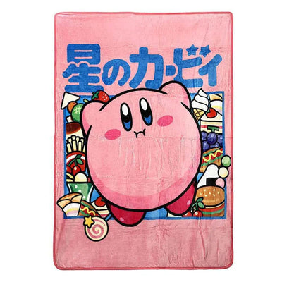 Kirby - Fleece Throw Blanket - Bioworld