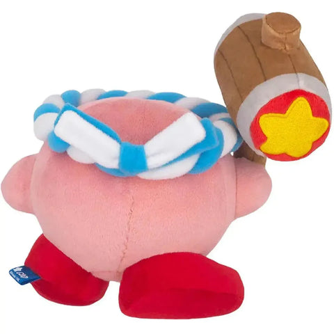 Kirby - Hammer Kirby Plush (5