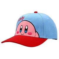 Kirby - Peek-a-Boo Hat (Blue / Red, Embroidered) - Bioworld- Image 3