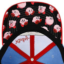 Kirby - Peek-a-Boo Hat (Blue / Red, Embroidered) - Bioworld