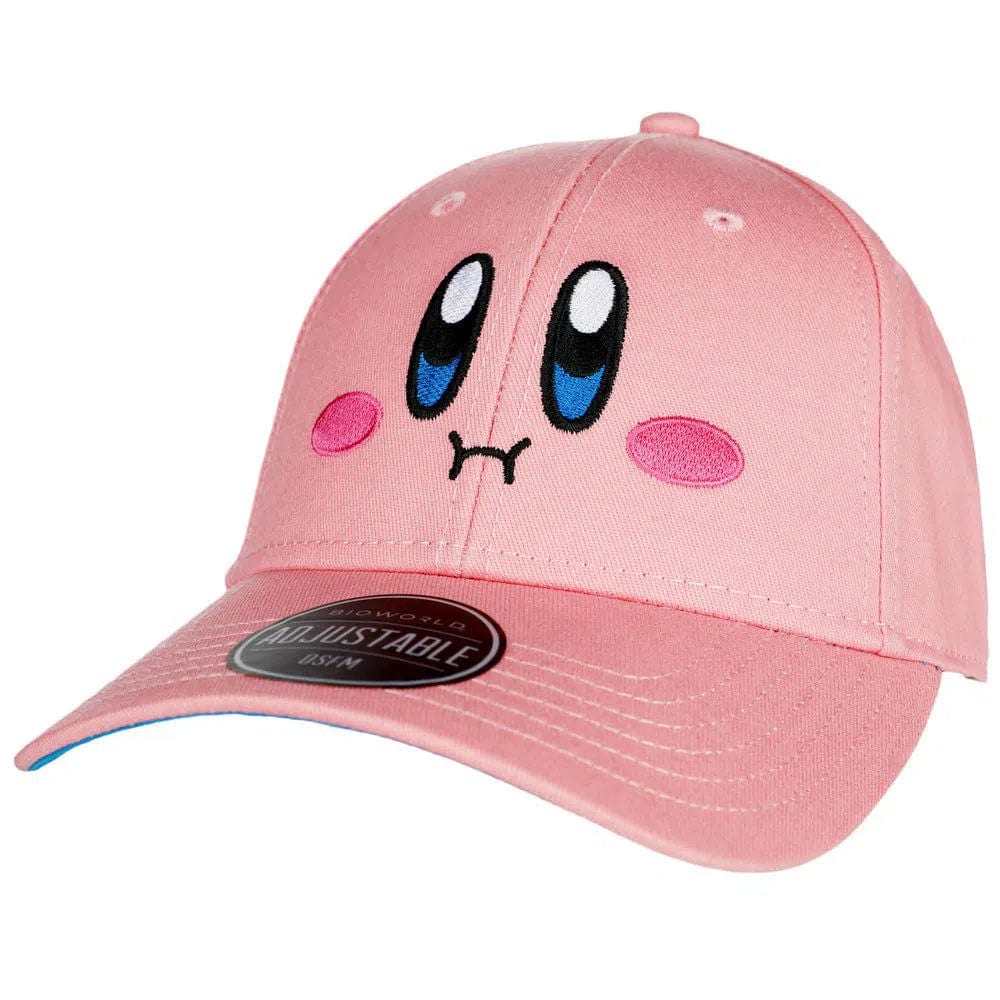 Kirby - Pink Big Face Hat (Embroidered) - Bioworld