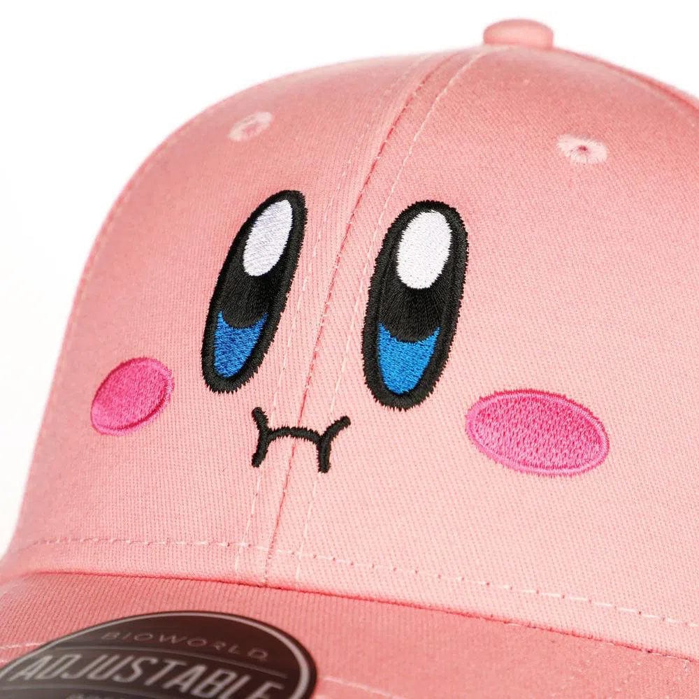 Kirby - Pink Big Face Hat (Embroidered) - Bioworld